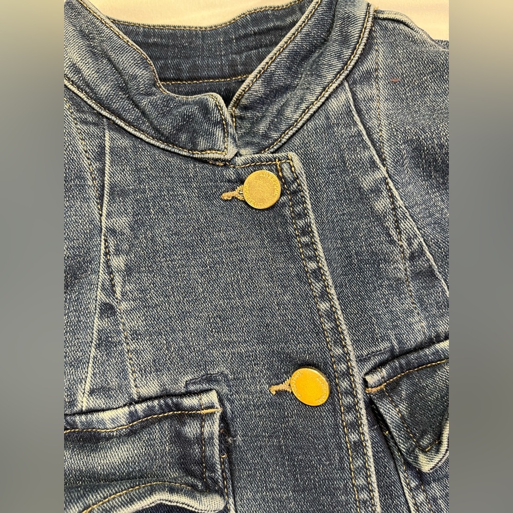 Liverpool Denim Los Angeles Patch Pocket Jacket - Like New! - XS - Picture 8 of 9